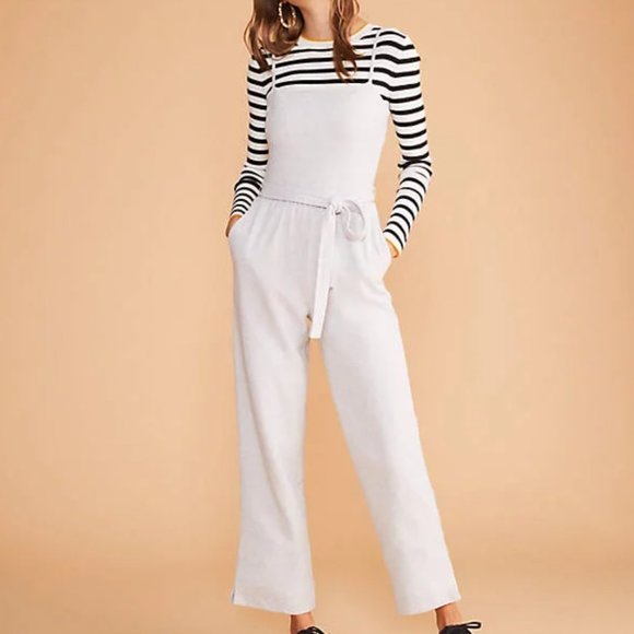 Lou & Grey Pants - NWOT Lou & Grey Conscious Cotton Strappy Jumpsuit